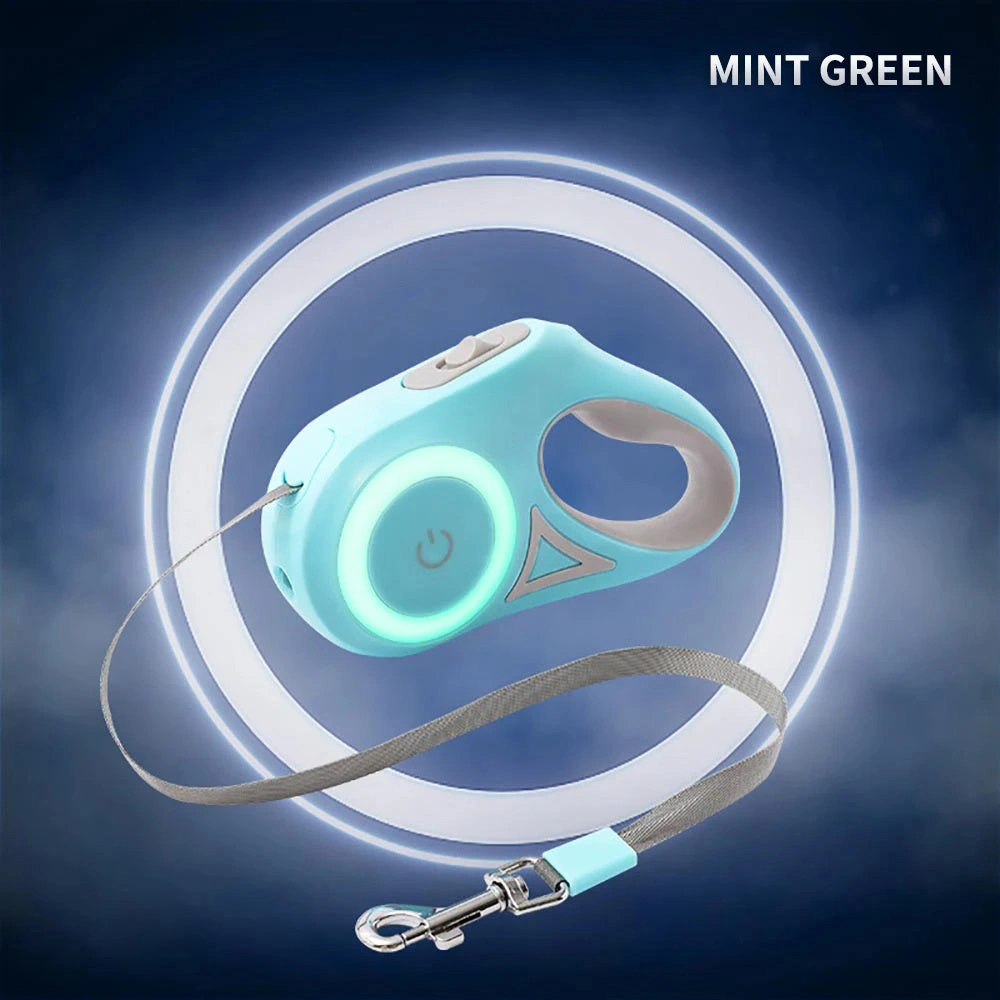 LED Leash Luxe: Auto-Extend & Night-Safe Fun for Your Furry Friend